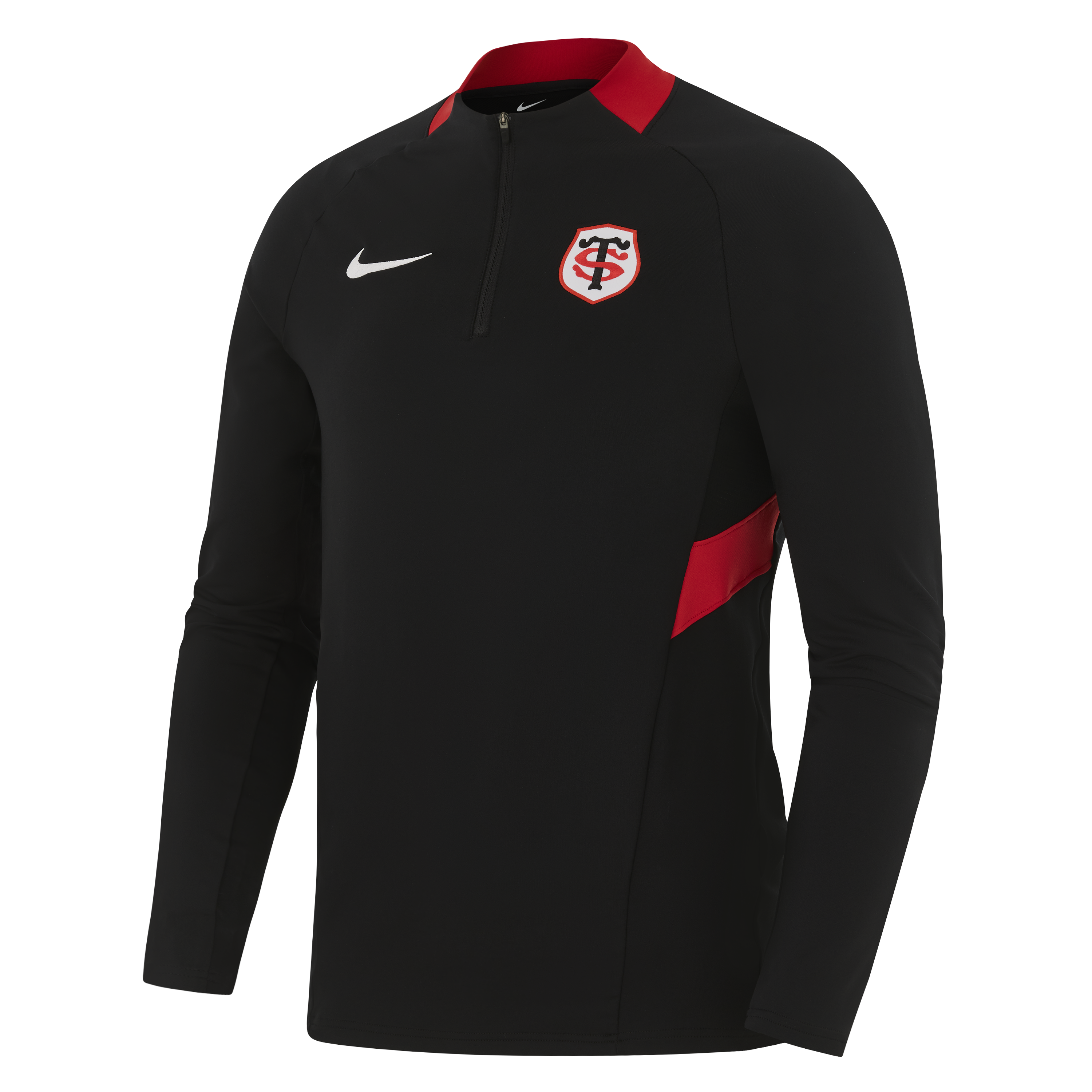 Nike Stade Toulousain ラグビージャージ ブラック Nike Stade Toulousain Training 1/4 Zip Top Men – Rugby Warehouse