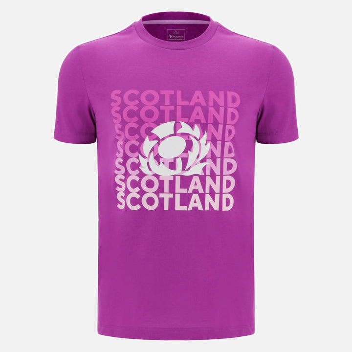 Macron Scotland Rugby 2025/26 Leisure T-Shirt Men