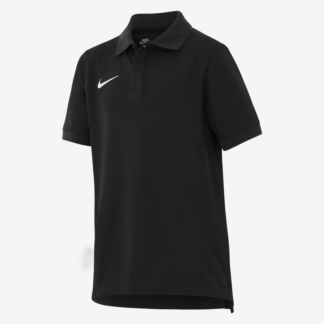 Nike Team Cotton Polo Kids Black