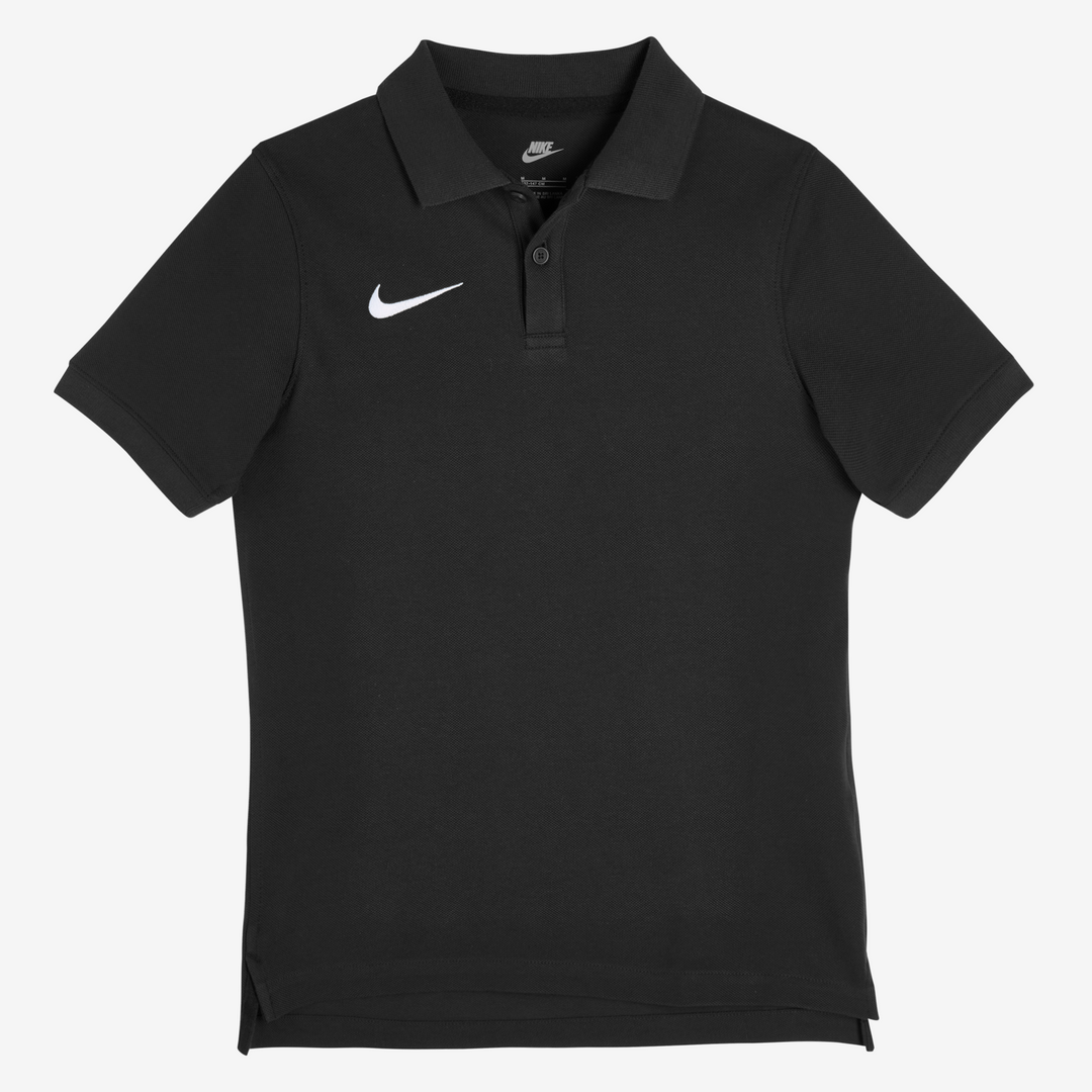 Nike Team Cotton Polo Kids Black