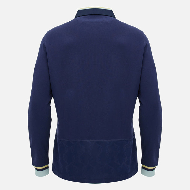 Macron Schotland Rugby Classic Thuisshirt met Lange Mouwen Heren