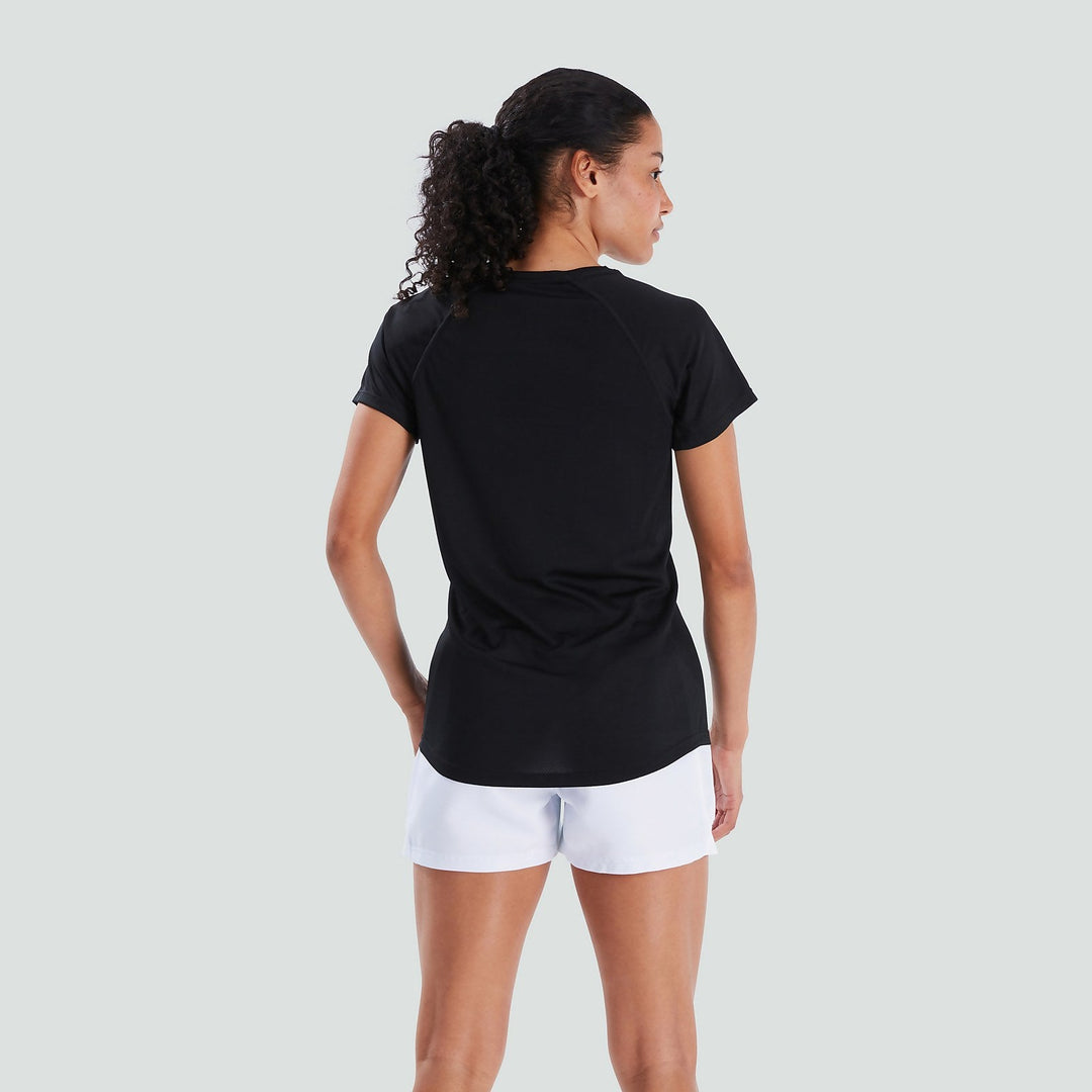 Canterbury Vapodri Super Light Tee Women Black/Grey