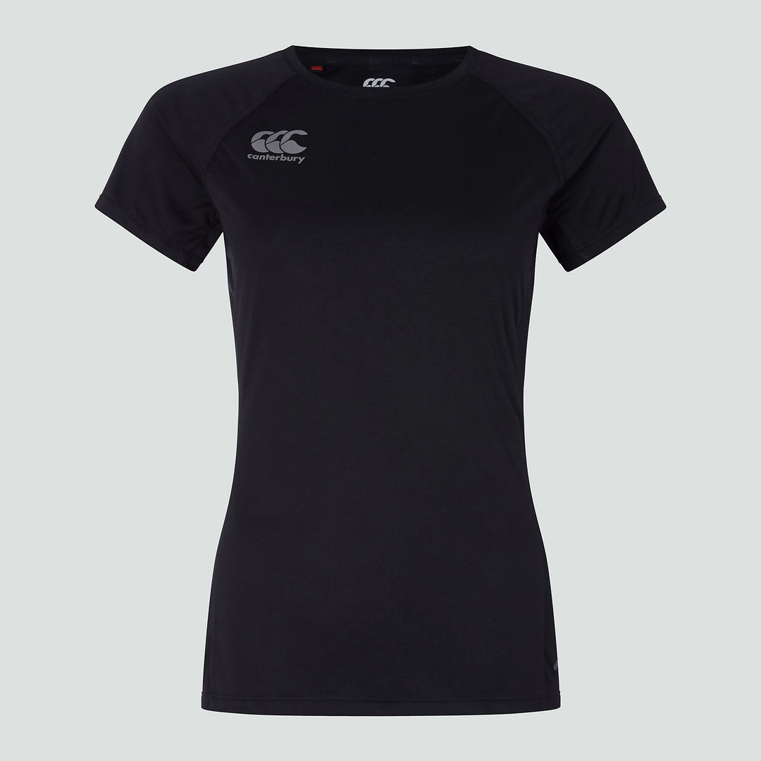 Canterbury Vapodri Super Light Tee Women Black/Grey