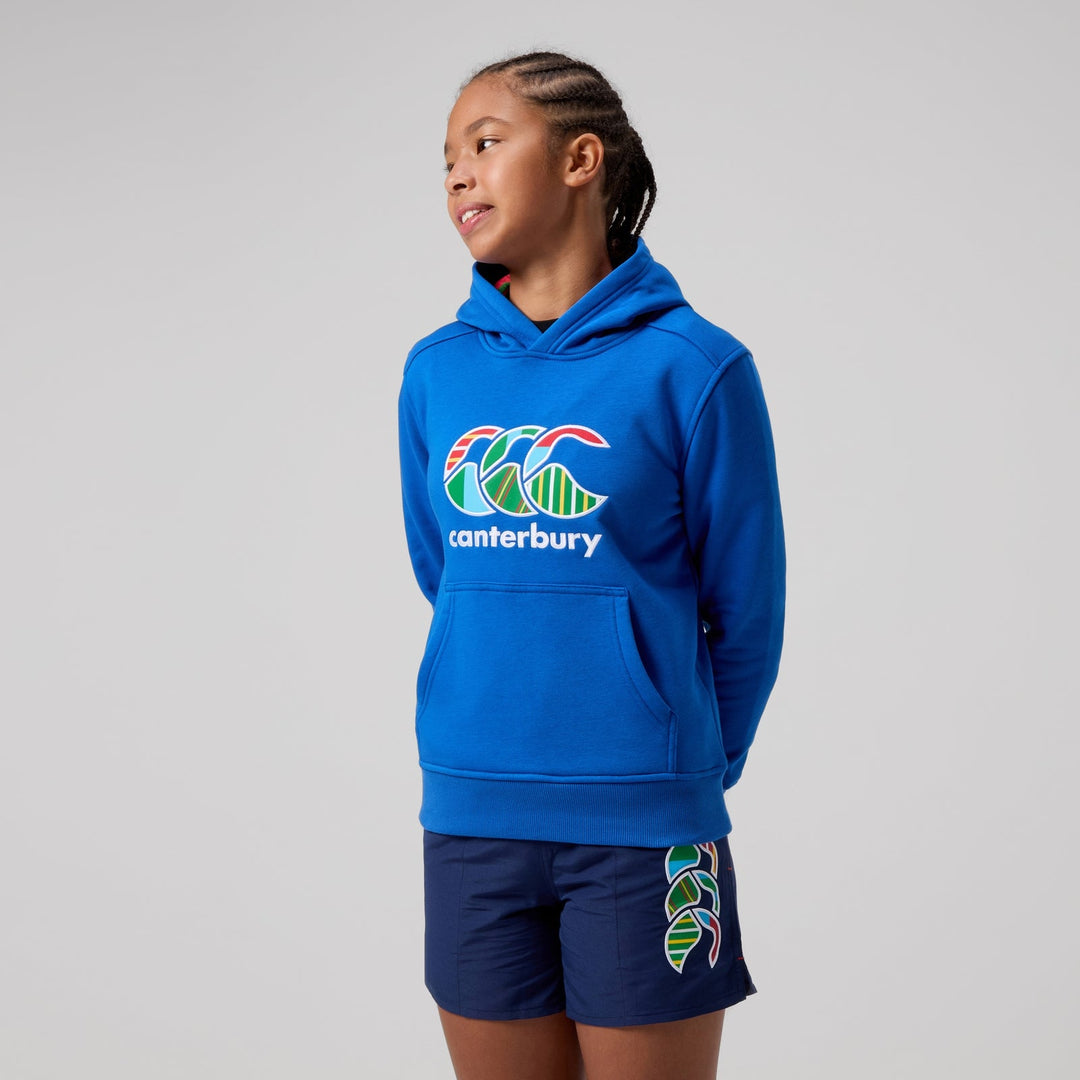 Canterbury Junior Unisex Uglies Hoodie Blue