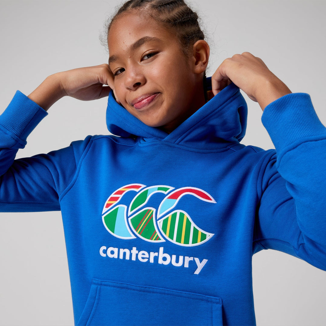 Canterbury Junior Unisex Uglies Hoodie Blue