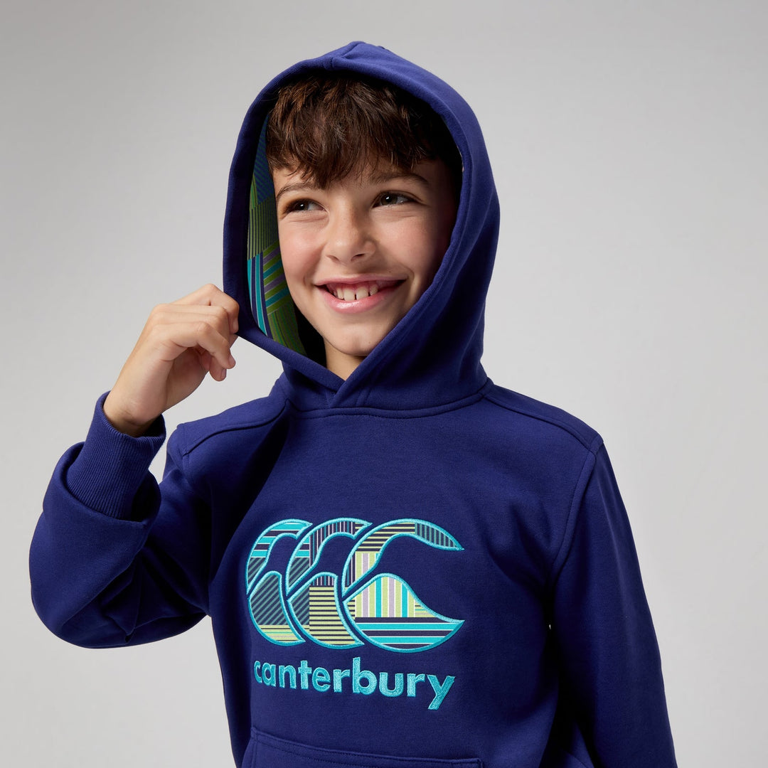 Canterbury Junior Unisex Uglies Hoodie Navy