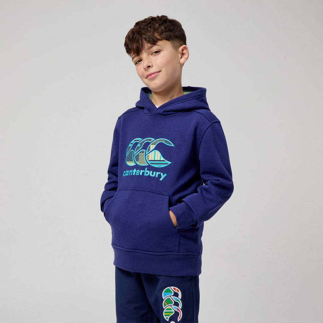Canterbury Junior Unisex Uglies Hoodie Navy