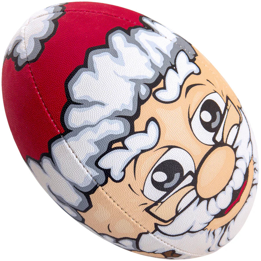 Gilbert Xmas Santa Rugby Ball Size 5