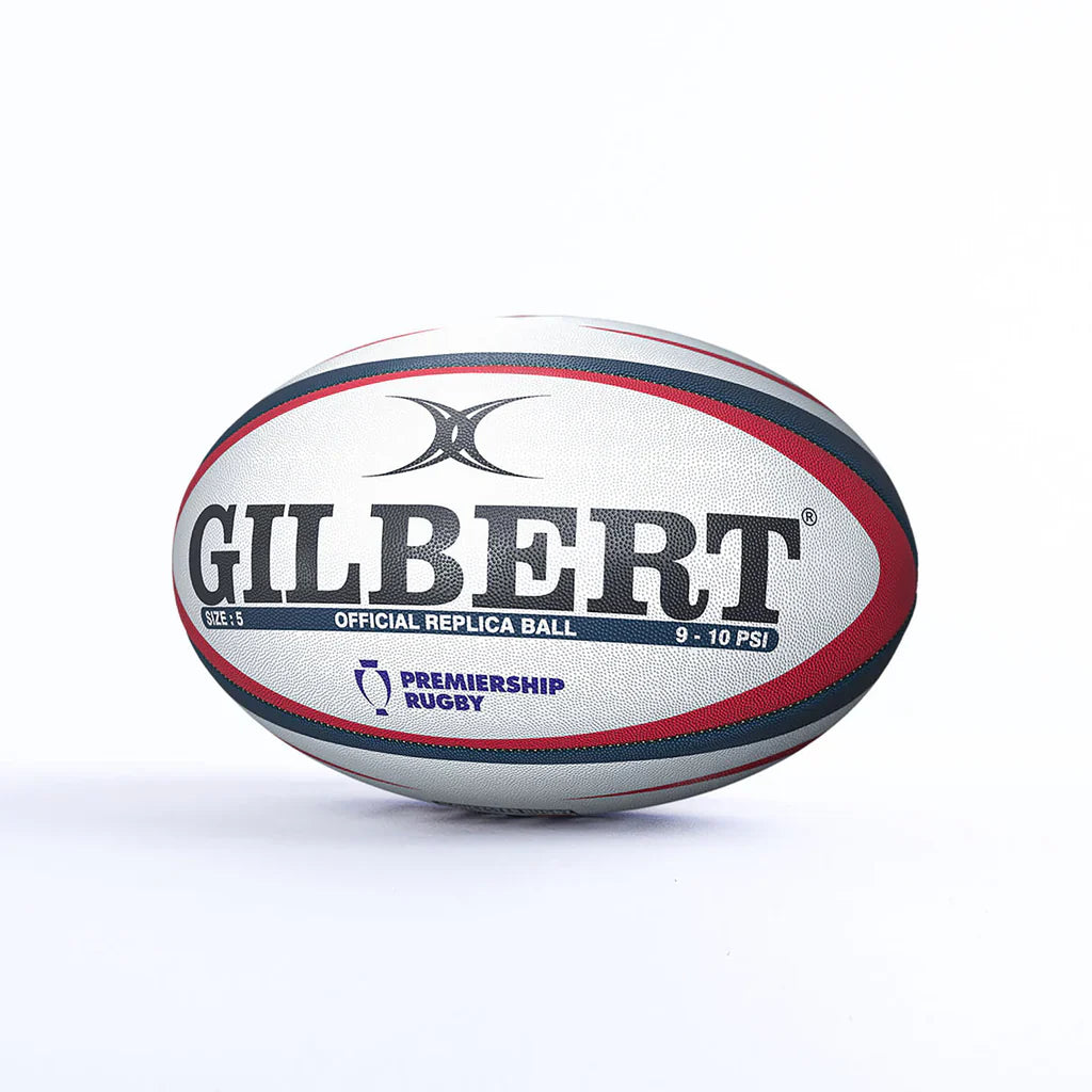 Gilbert Gloucester Rugby Replica Rugby Ball Size 5