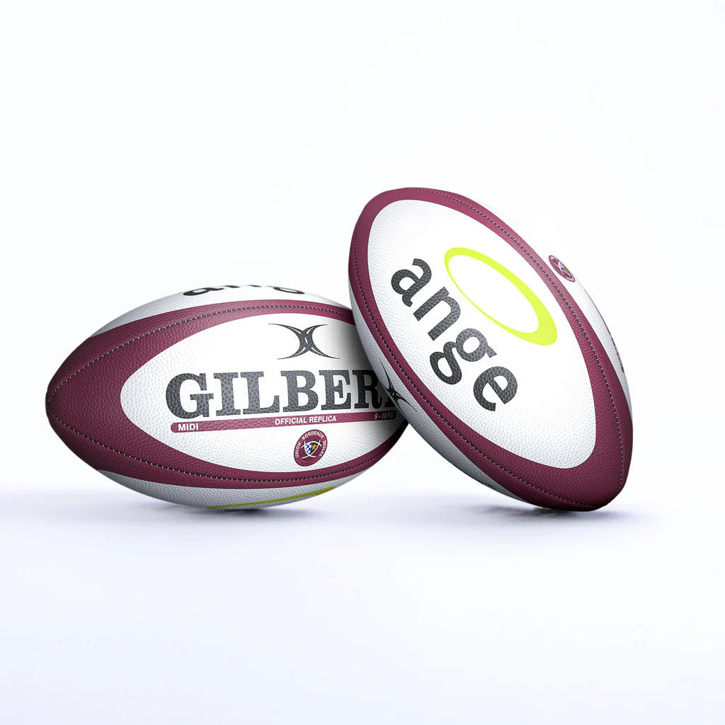 Gilbert Bordeaux Bègles Replica Midi Rugby Ball