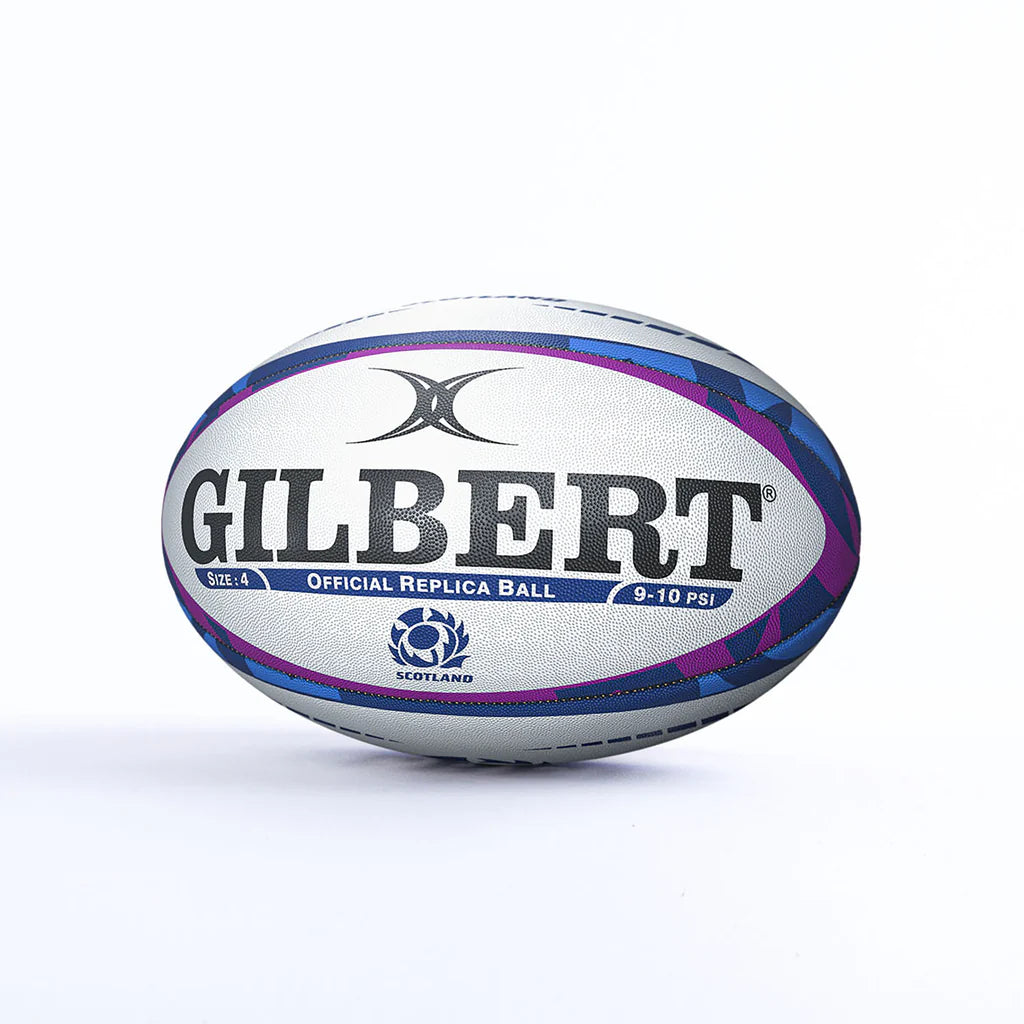 Gilbert Scotland Replica Rugby Ball Size 4