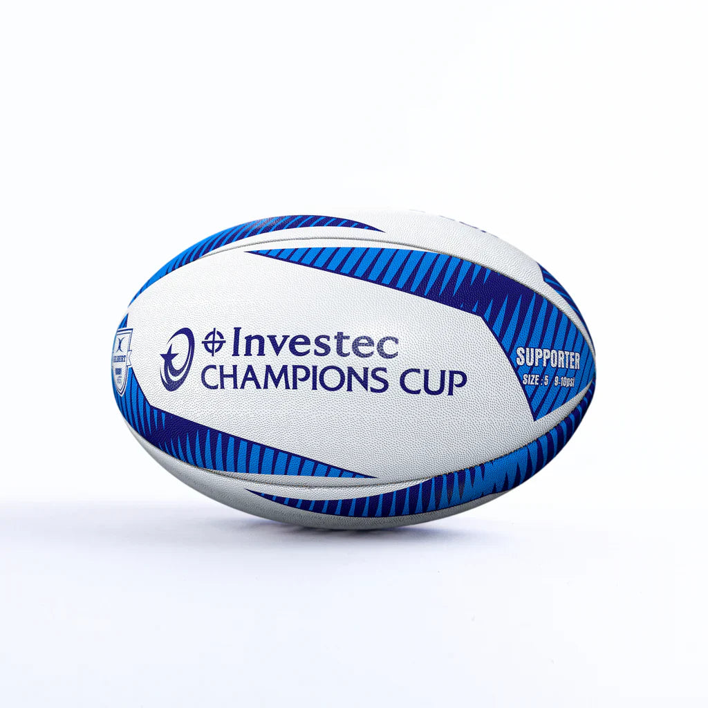 Gilbert Investec Champions Cup Supporter Rugby Ball Size 5