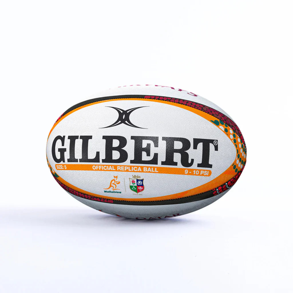 Gilbert British and Irish Lions 2025 Series Replica Ball Size 5