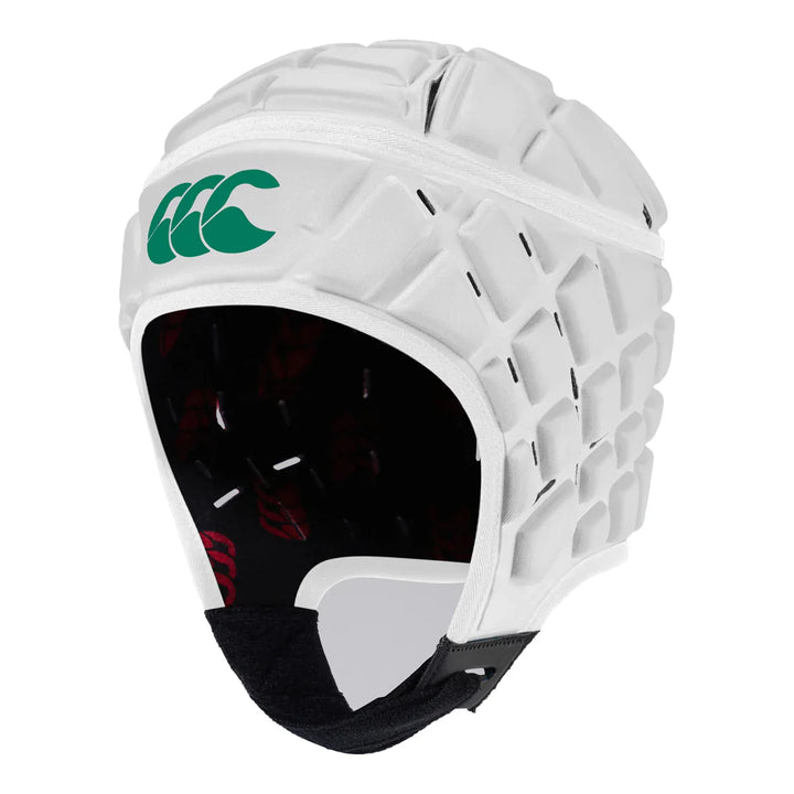 Canterbury Raze Headguard White/Green Junior