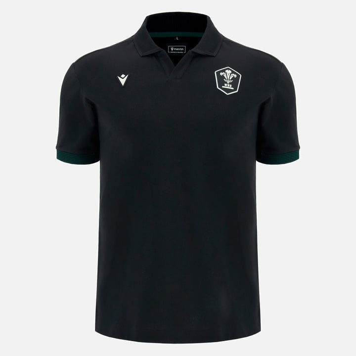 Macron Wales Rugby 2026/27 Officiële Piqué Katoenen Polo Heren