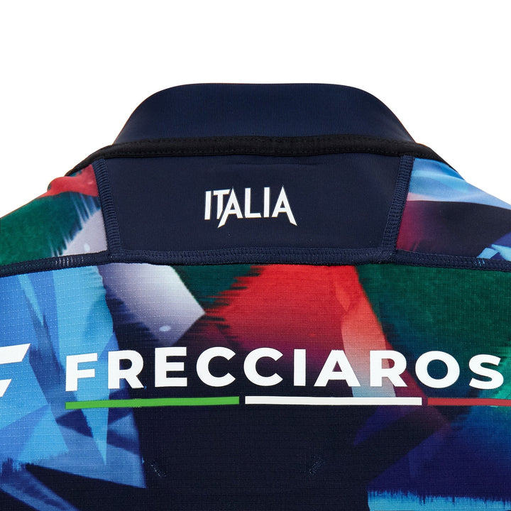 Macron Italië Rugby Training Rugby Shirt Heren