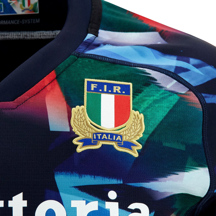 Macron Italië Rugby Training Rugby Shirt Kids