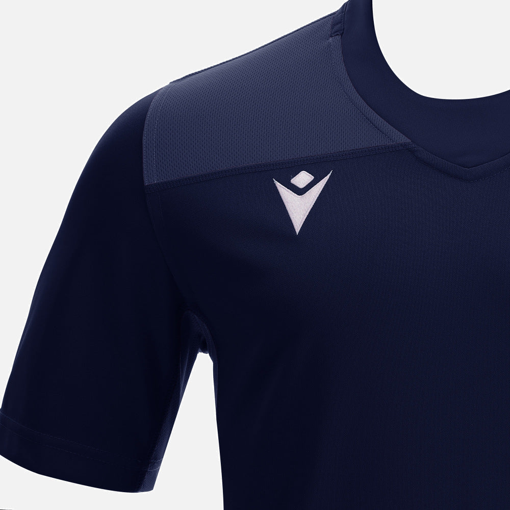 Macron Peridot Rugby Shirt Navy Kids