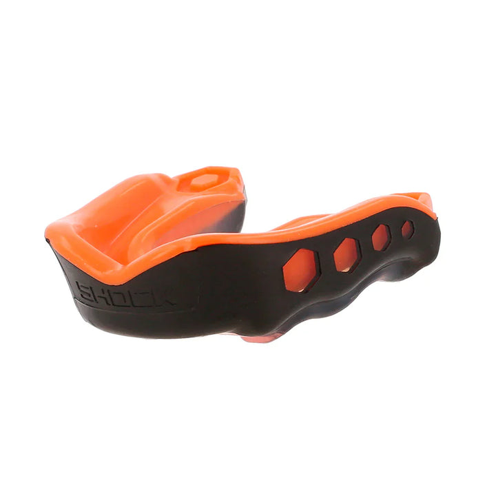 Shock Doctor Gel Max Mouthguard Orange/Black Senior