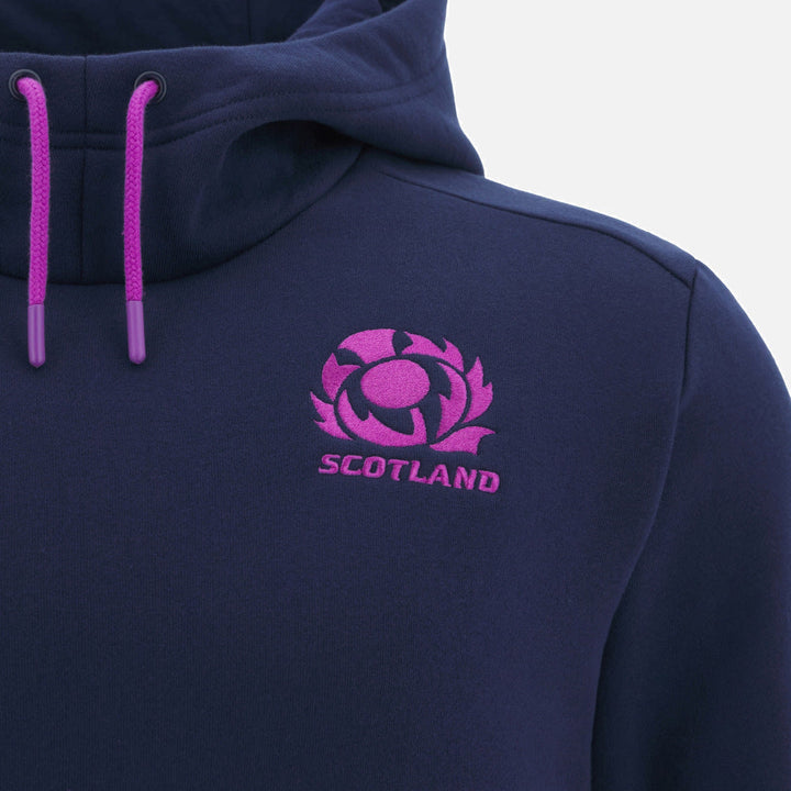 Macron Scotland Rugby 2025/26 Travel Hoodie Men