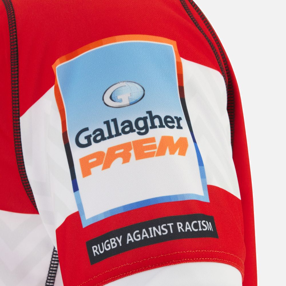 Macron Gloucester Rugby Replica Home Shirt 2025/26