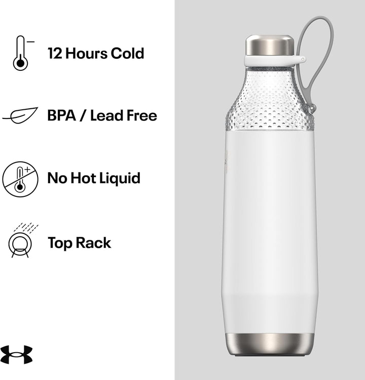 Under Armour Infinity 22 oz Water Bottle Satin Black