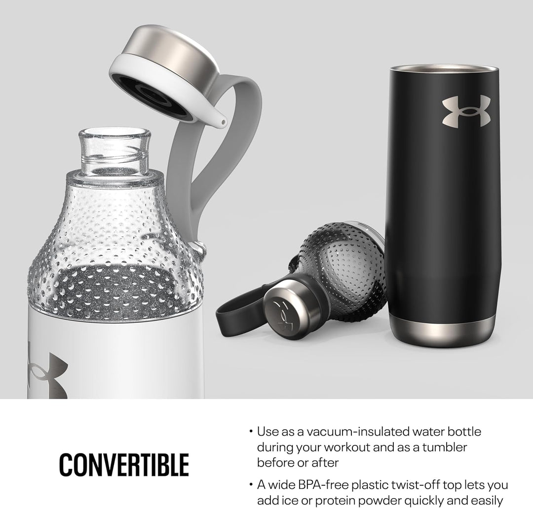 Under Armour Infinity 22 oz Water Bottle Satin Black