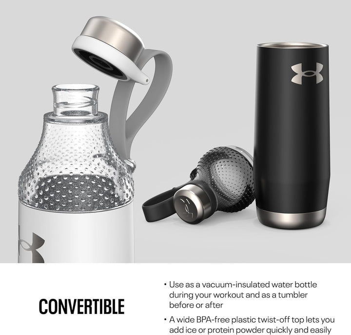 Under Armour Infinity 22 oz Water Bottle Satin White