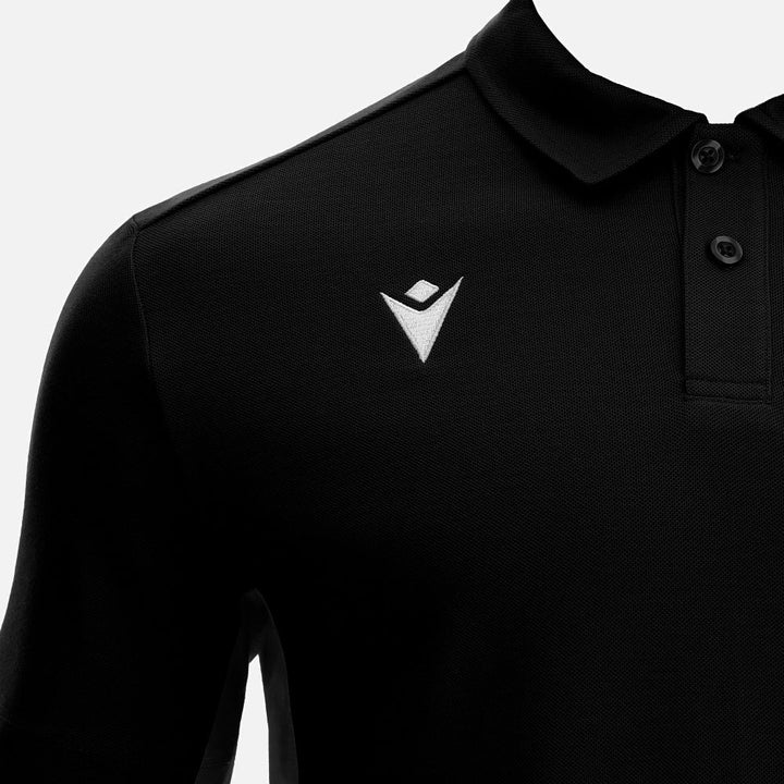 Macron Clarinet Polo Senior Zwart