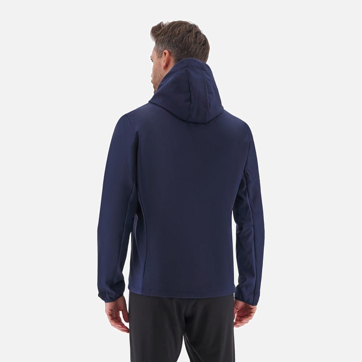 Macron Hooded Soft-Shell Jacket Himalaya Senior Navy