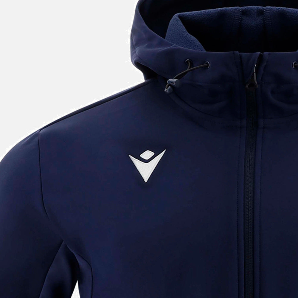 Macron Hooded Soft-Shell Jacket Himalaya Senior Navy