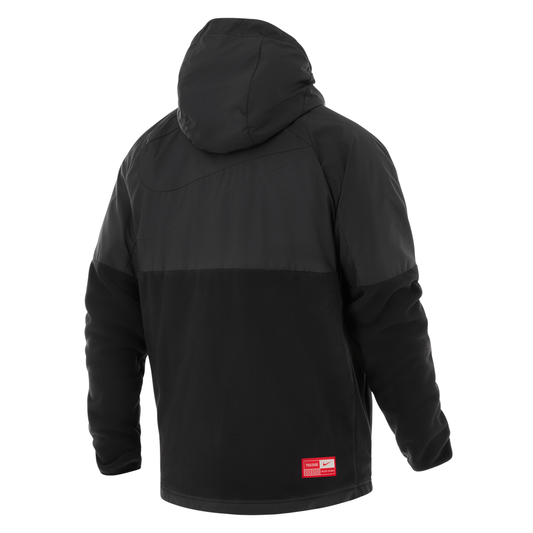Nike Stade Toulousain Windrunner Winterjas Heren Zwart