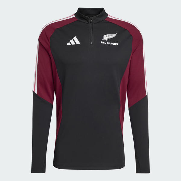 adidas All Blacks Training Top Black/Maroon Men – Rugby Warehouse