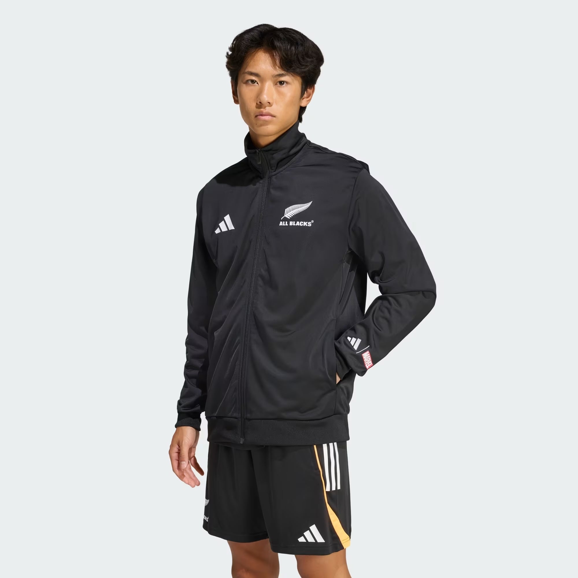 adidas All Blacks x Marvel Rugby Track Jacket Men – Rugby Warehouse