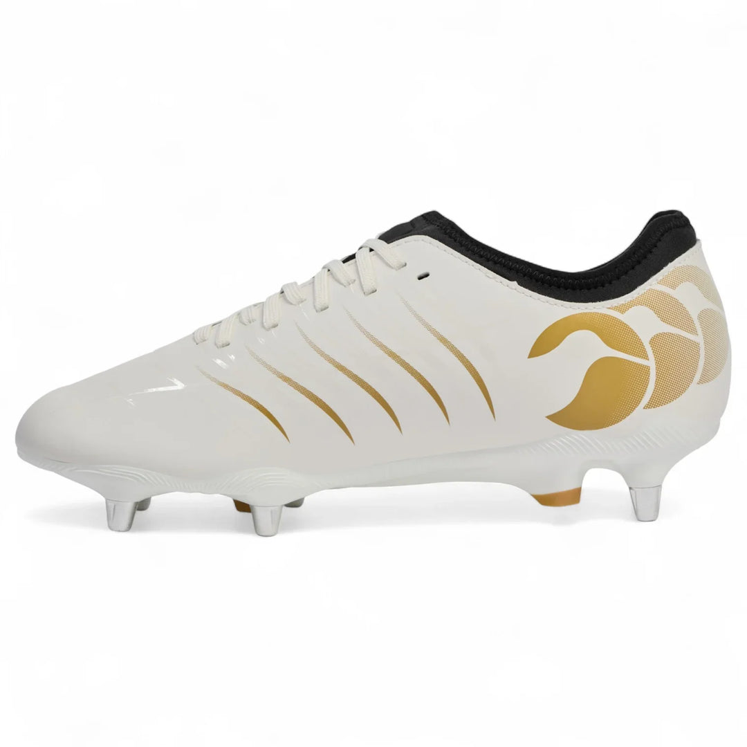 Canterbury Phoenix 2.0 Team SG Rugby Boots White