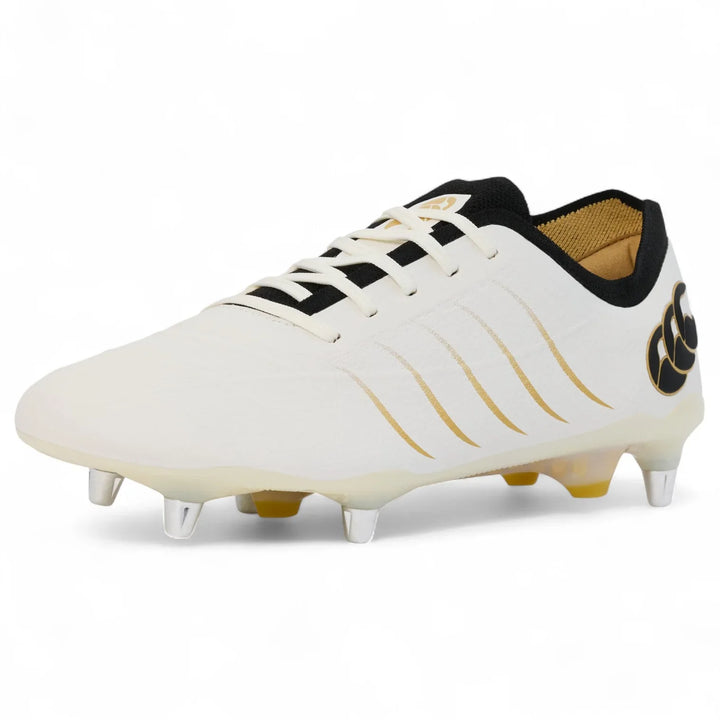 Canterbury Phoenix 2.0 Elite SG Rugby Boots White