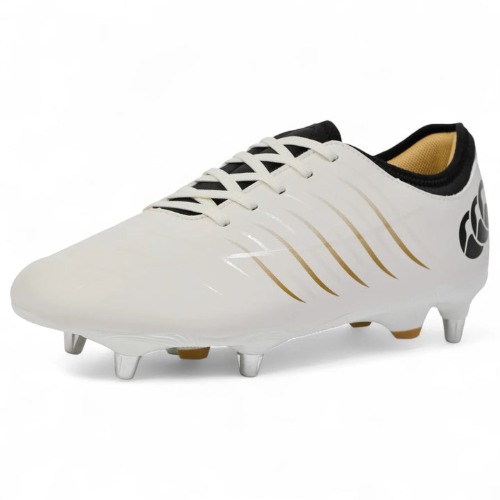 Canterbury Phoenix 2.0 Team SG Rugby Boots White