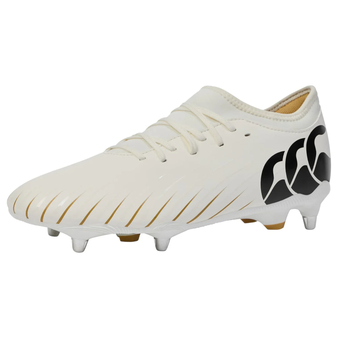 Canterbury Speed Falcon Team SG Rugby Boots White