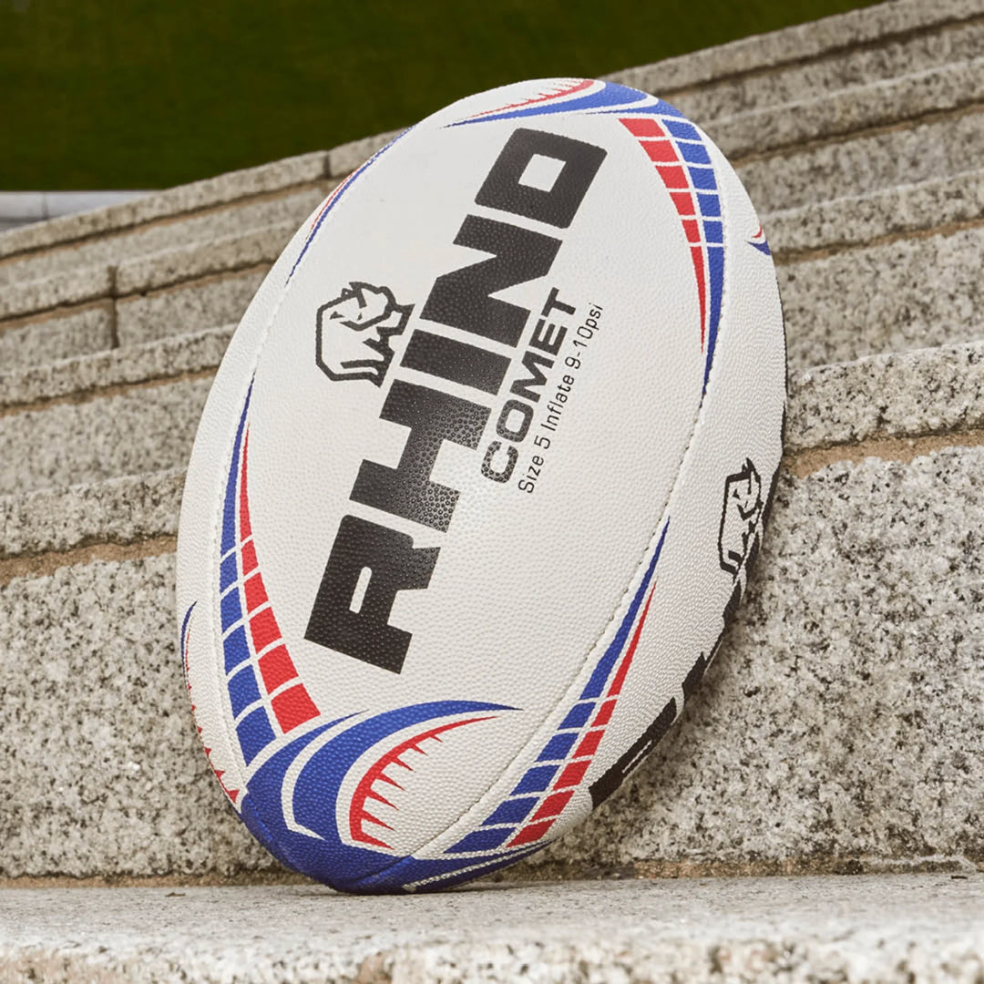 Rhino Comet Match Rugby Ball Size 4