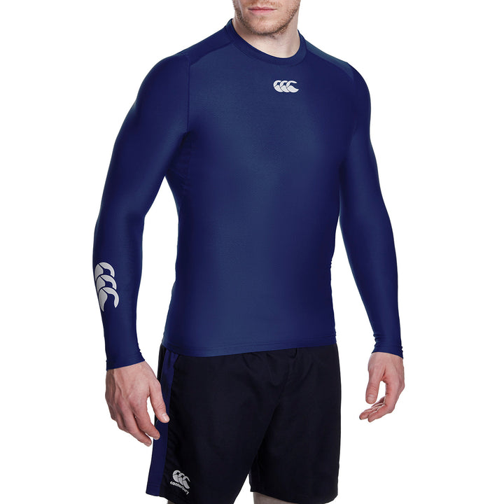 Canterbury Thermoreg Long Sleeve Senior Navy