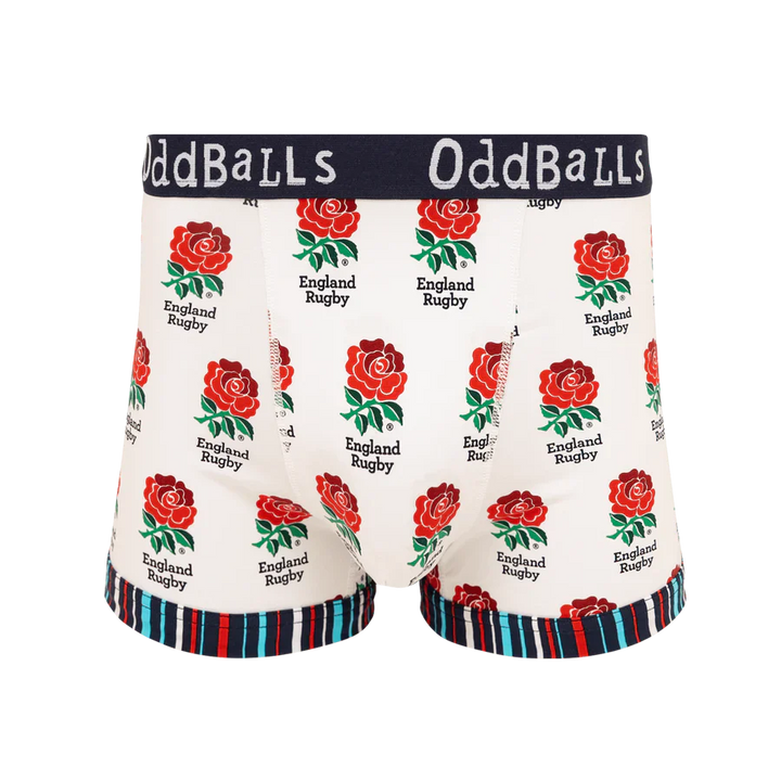OddBalls England Rugby Union Boxer Shorts Men