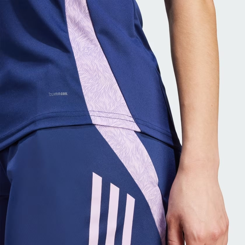 adidas France Performance T-Shirt Women Blue