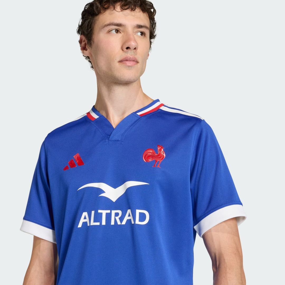 adidas France Rugby Replica Home Shirt Men