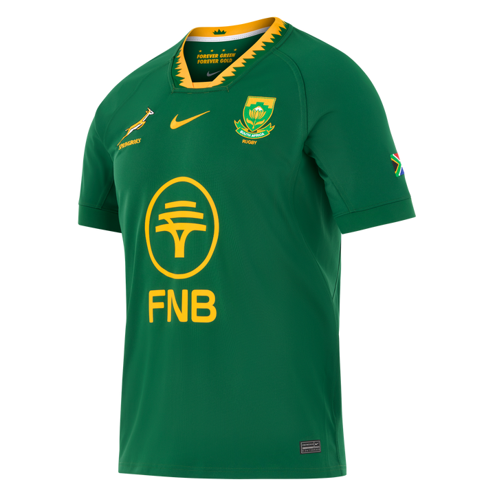 Nike Springboks Men's Stadium Rugby Shirt Home