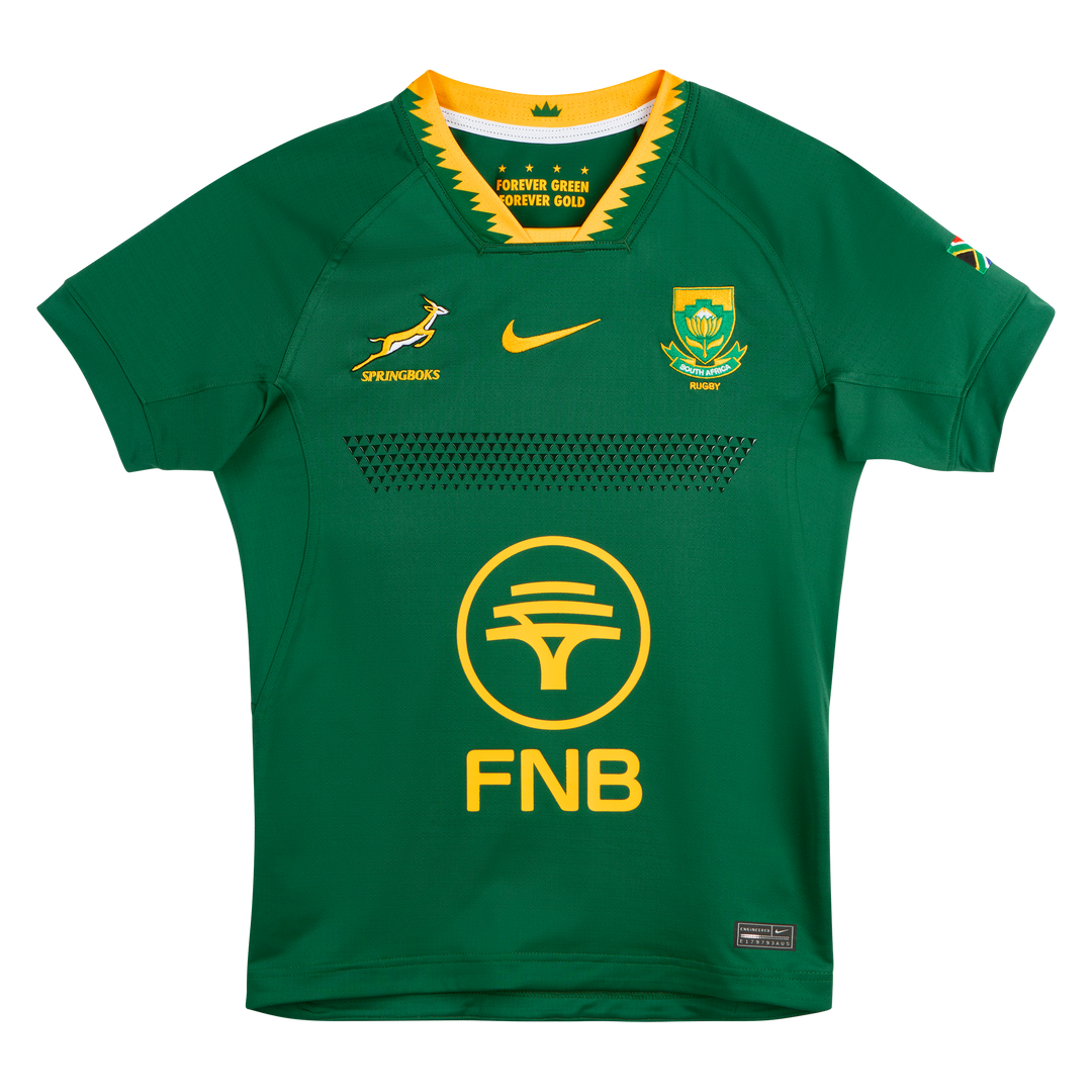 Nike Springboks Men's Match Replica Rugby Shirt Home