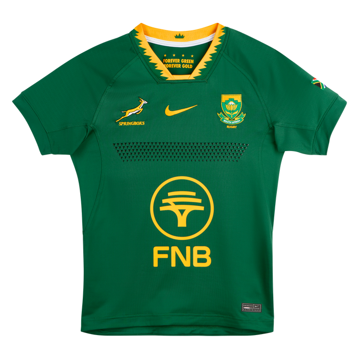 Nike Springboks Men's Match Replica Rugby Shirt Home