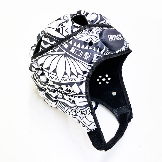 Impact Rugby Flower White Headguard