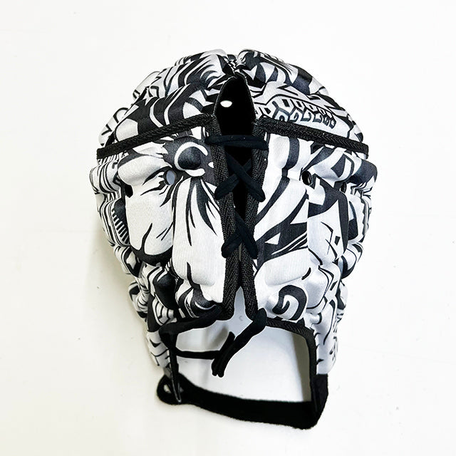 Impact Rugby Flower White Headguard
