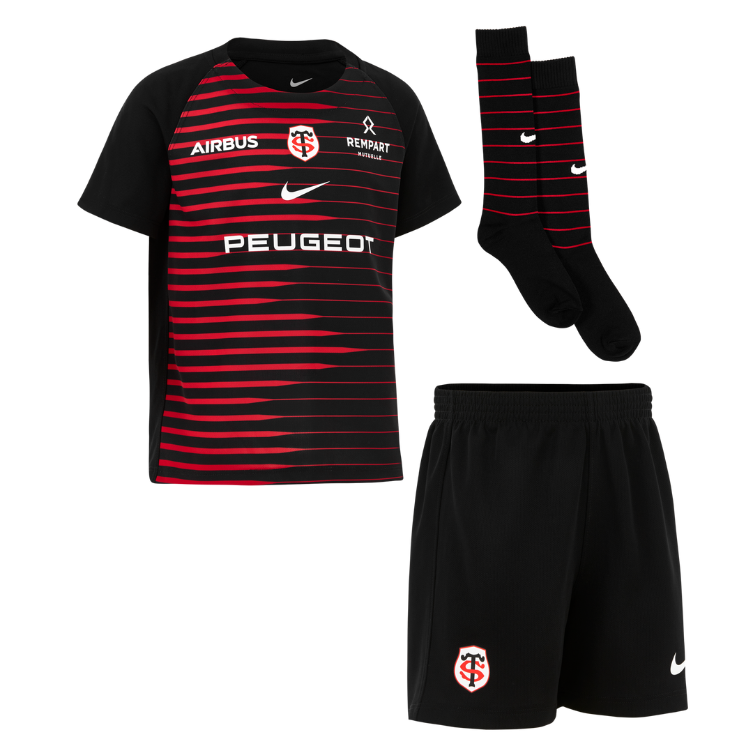 Nike Stade Toulousain Home Rugby Kit Kids