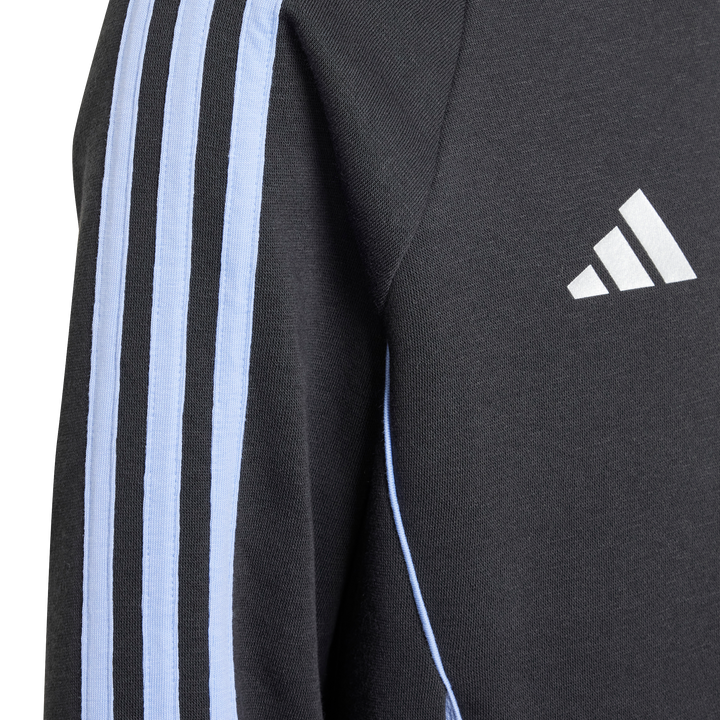 adidas All Blacks Rugby Hoodie Kids Blue Spark
